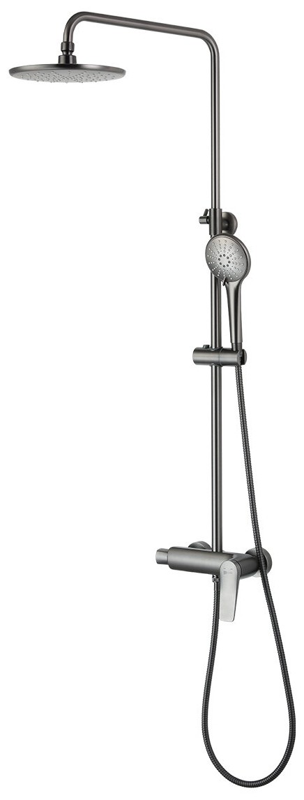 

Душевая система Lemark Bronx LM3760GM графит