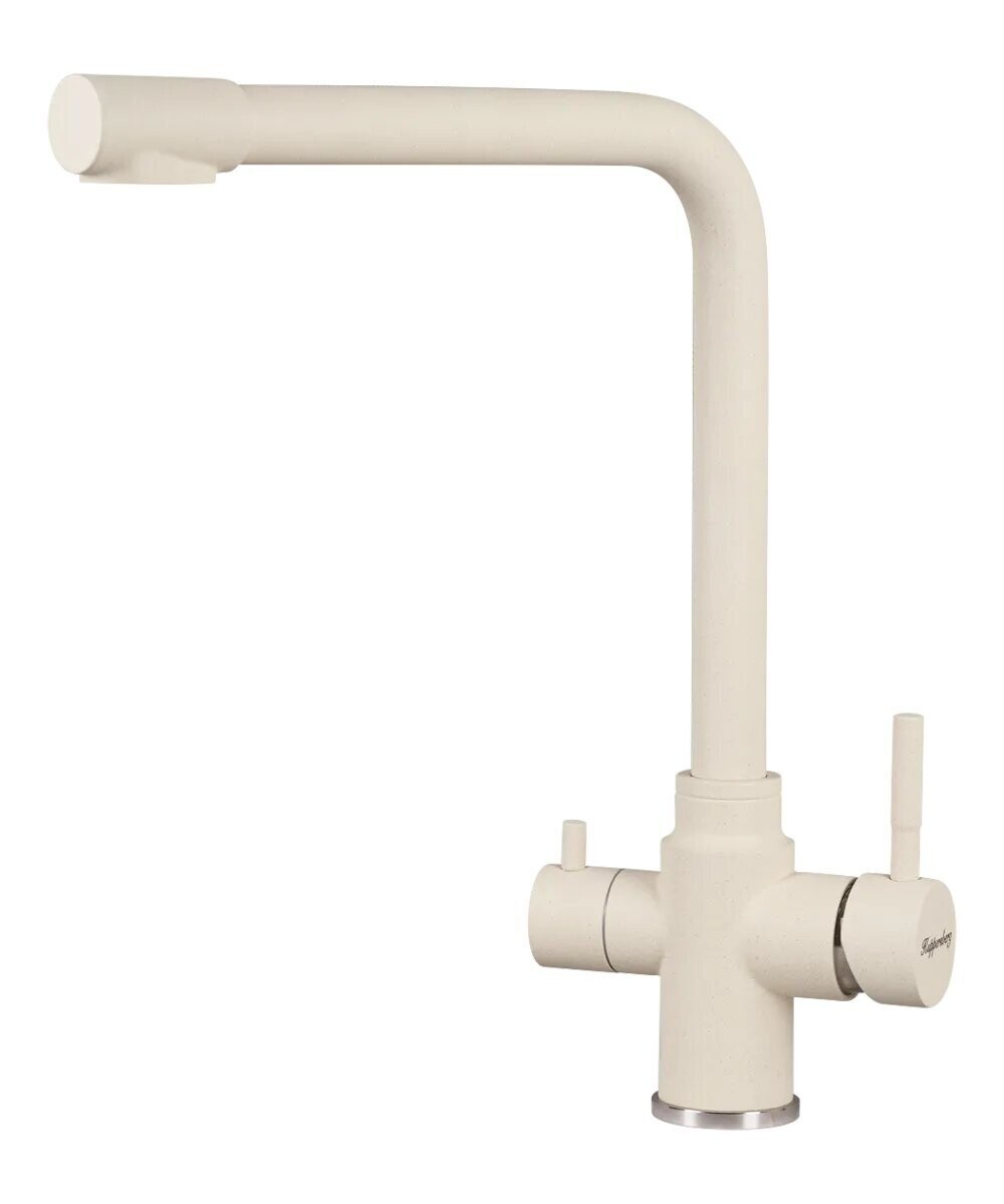 

Смеситель для кухни Kuppersberg Geo KG2385CR WHITE