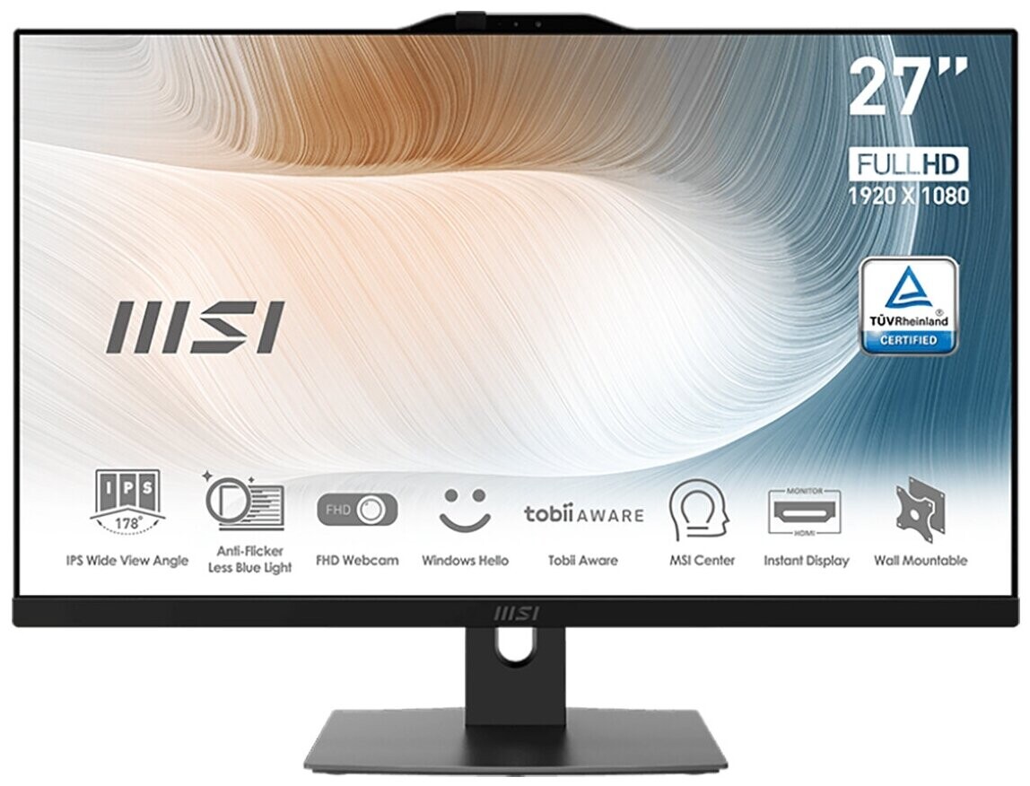 

Моноблок MSI Modern AM272P DOS Black (9S6-AF8211-233)