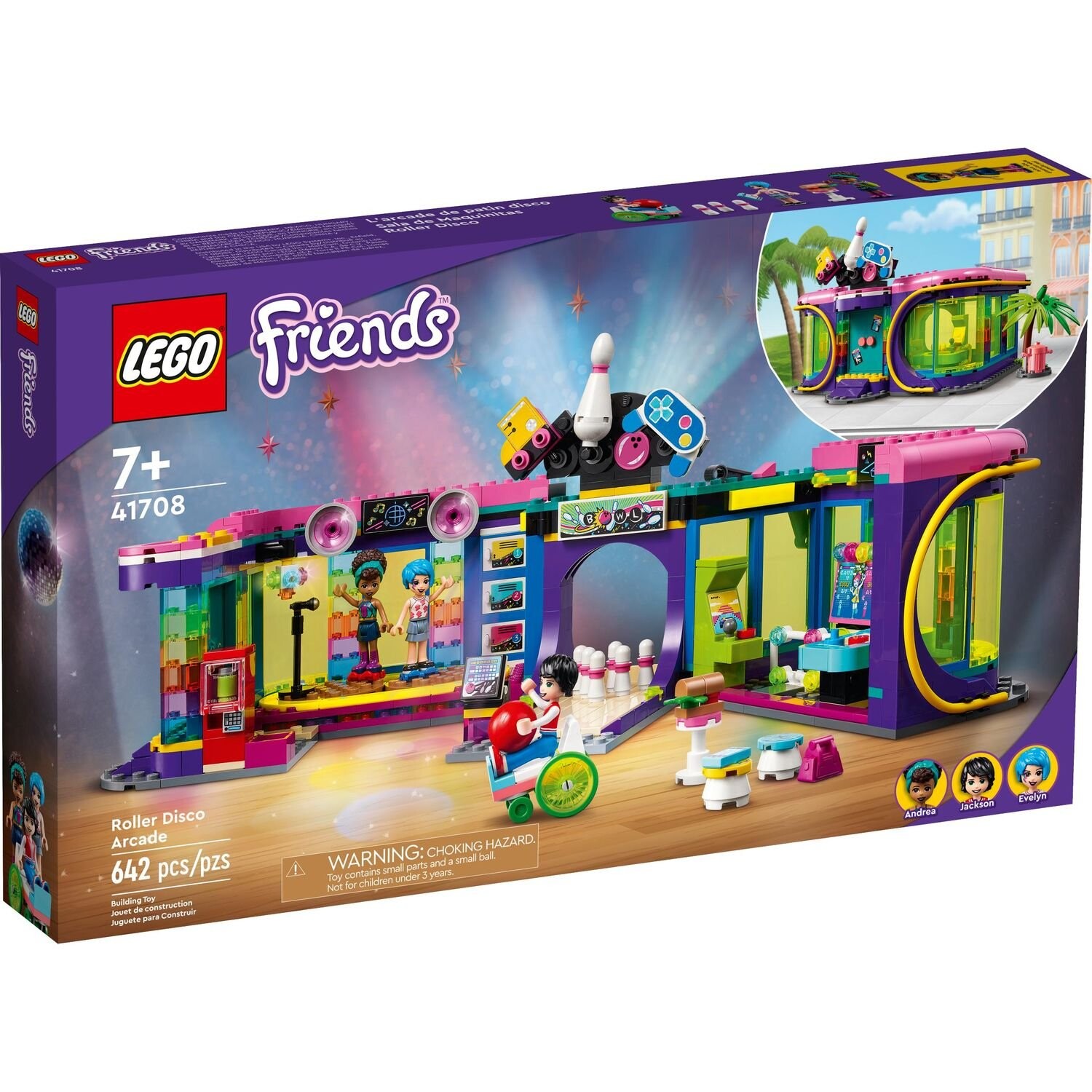

Конструктор Lego Friends Roller Disco Arcade (41708)