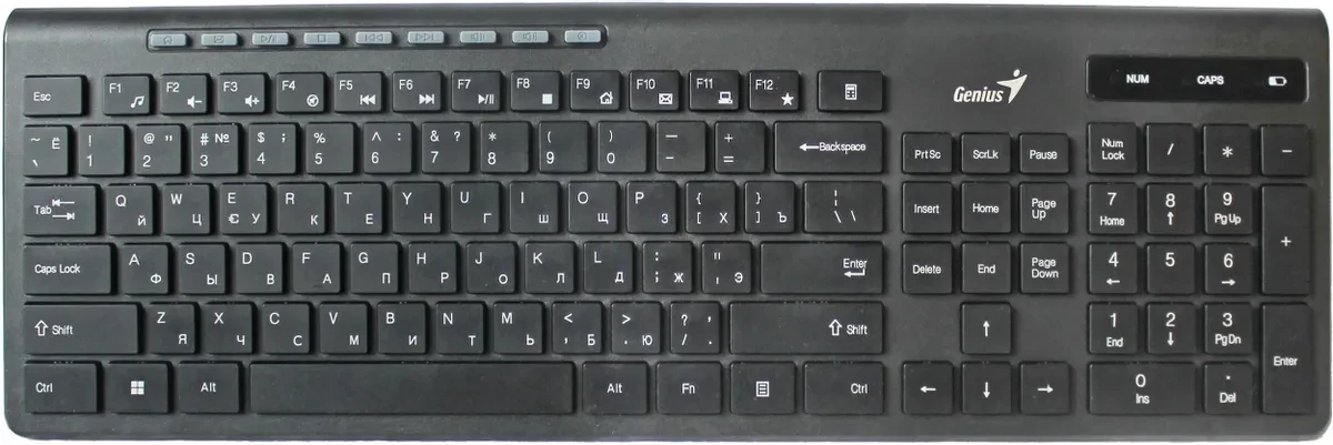 

Клавиатура Genius SlimStar 7230 black