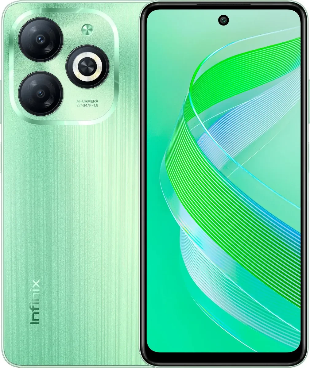 

Телефон Infinix Smart 8 4/128Gb зеленый (X6525)