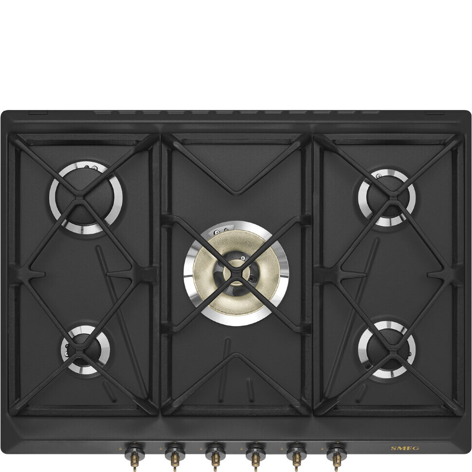 

Газовая варочная панель Smeg SRV864AOGH