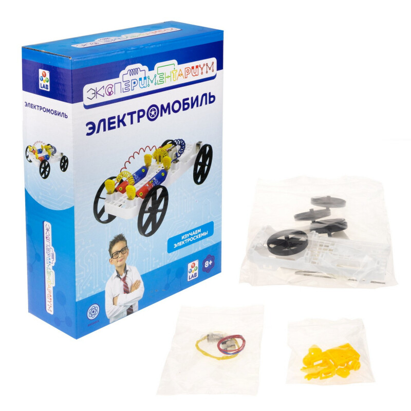 

Обучающая игрушка 1 TOY Экспериментариум Электромобиль (Т14051)