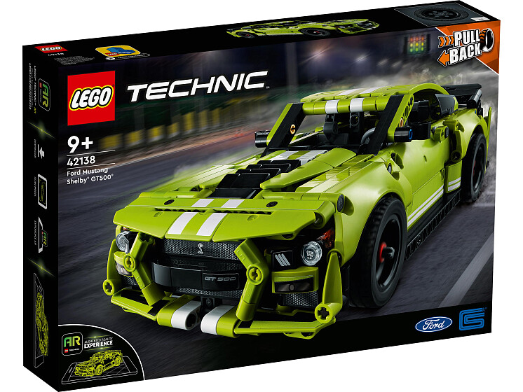 

Конструктор LEGO Technic Ford Mustang Shelby GT500 (42138)
