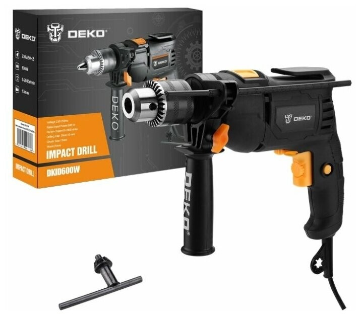 

Дрель Deko DKID600W (063-4154)