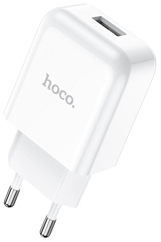 

Сетевое зарядное устройство Hoco N2 белый (6931474728814)