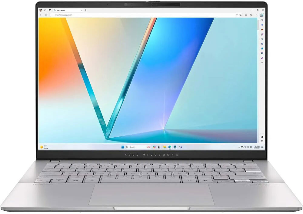 

Ноутбук ASUS M5406WA-PP151 Ryzen AI 9 HX 370/32GB/SSD1TB/DOS/Cool Silver (90NB14P1-M00920)