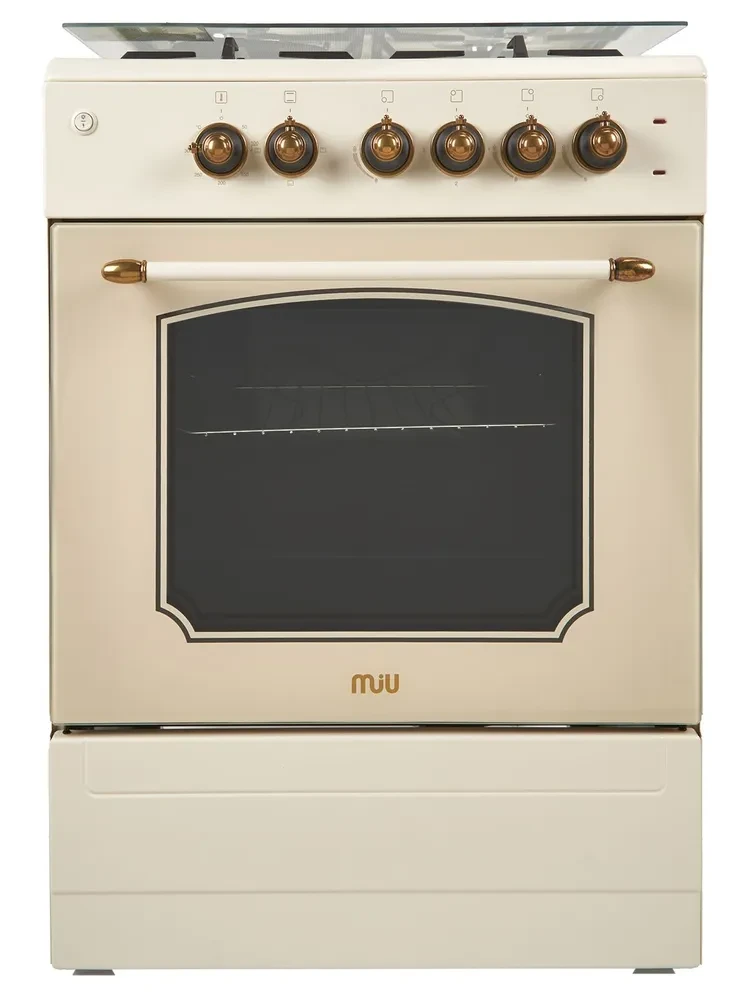 

Газовая плита MIU 6317 ERPCH Ретро бежевая