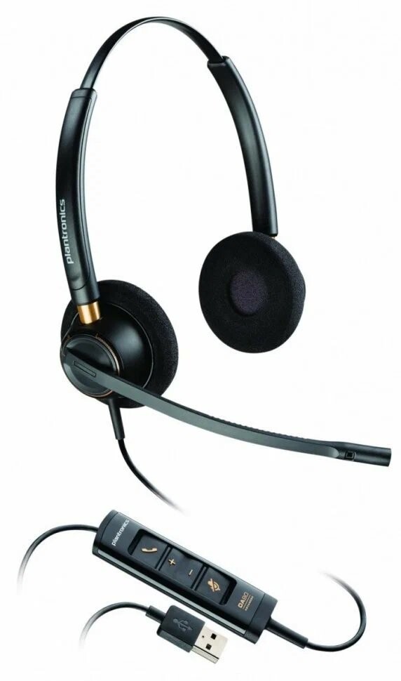 

Проводная гарнитура Plantronics HW525 USB (203444-01)