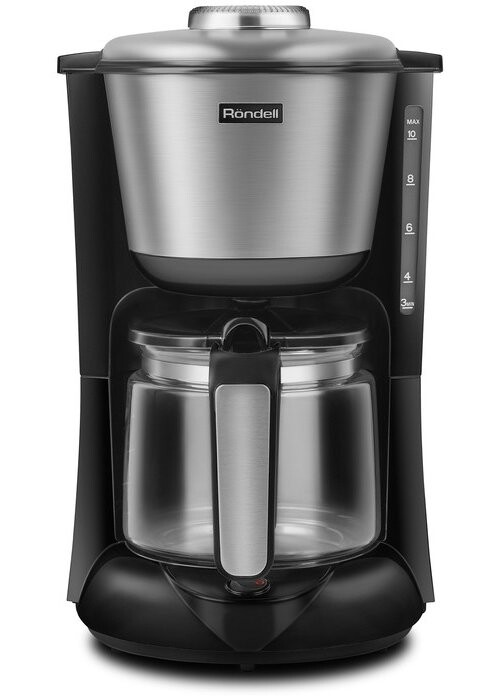 

Кофеварка Rondell RDE-1100 серебристый