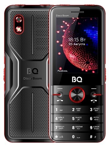 

Телефон BQ 2842 Disco Boom Black+Red
