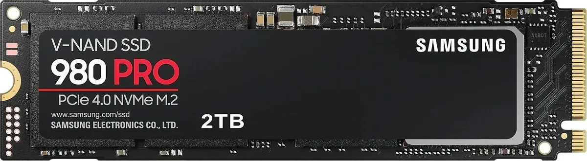 

SSD накопитель Samsung 980 PRO 2ТБ, M.2 2280 (MZ-V8P2T0B/AM)