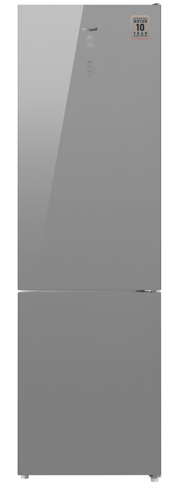 

Холодильник Weissgauff WRK 2000 D Full NoFrost Inverter Grey Glass