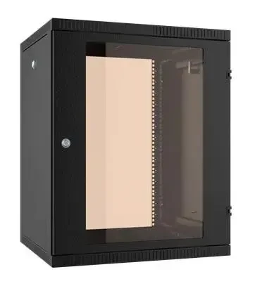 

Коммутационный шкаф NT 084558 настенный, стеклянная передняя дверь, 12U, 600x610x520мм