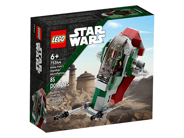 

Конструктор Lego Star Wars Микроистребитель Звездный корабль Бобы Фетта (75344)