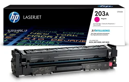 

Картридж HP CF543A (203A) пурпурный