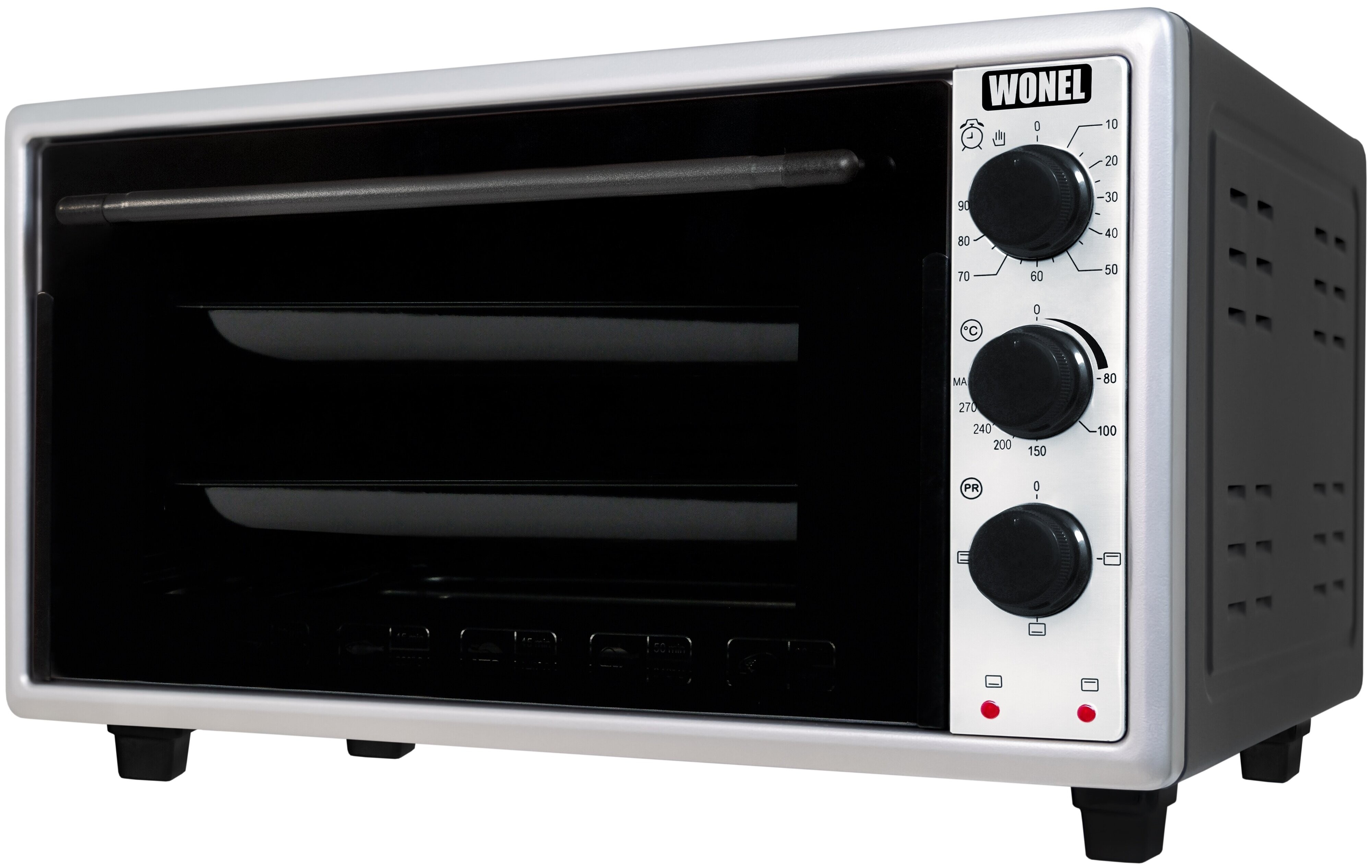 

Мини-печь Wonel WN3615 010 (basic) Чёрно-серая