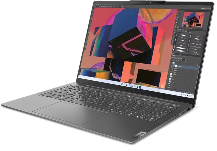 

Ноутбук Lenovo Yoga 6 Slim 14IRH8 i7-13700H/16Gb/512Gb SSD/UMA/W11 Eng. (только англ. клавиатура) Grey (83E0001XRK)