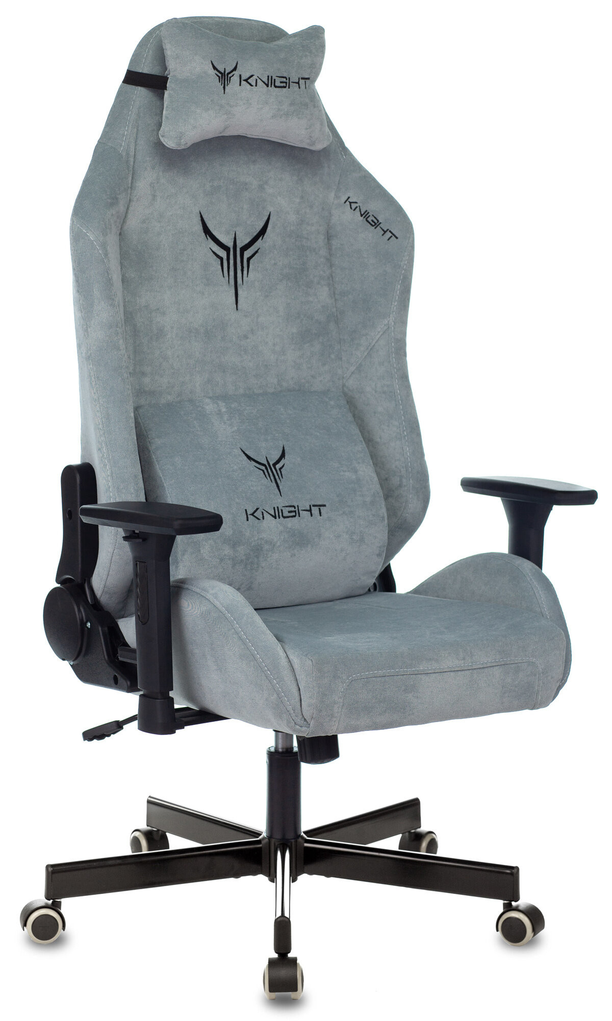

Кресло Knight N1 Fabric серо-голубой Light-28