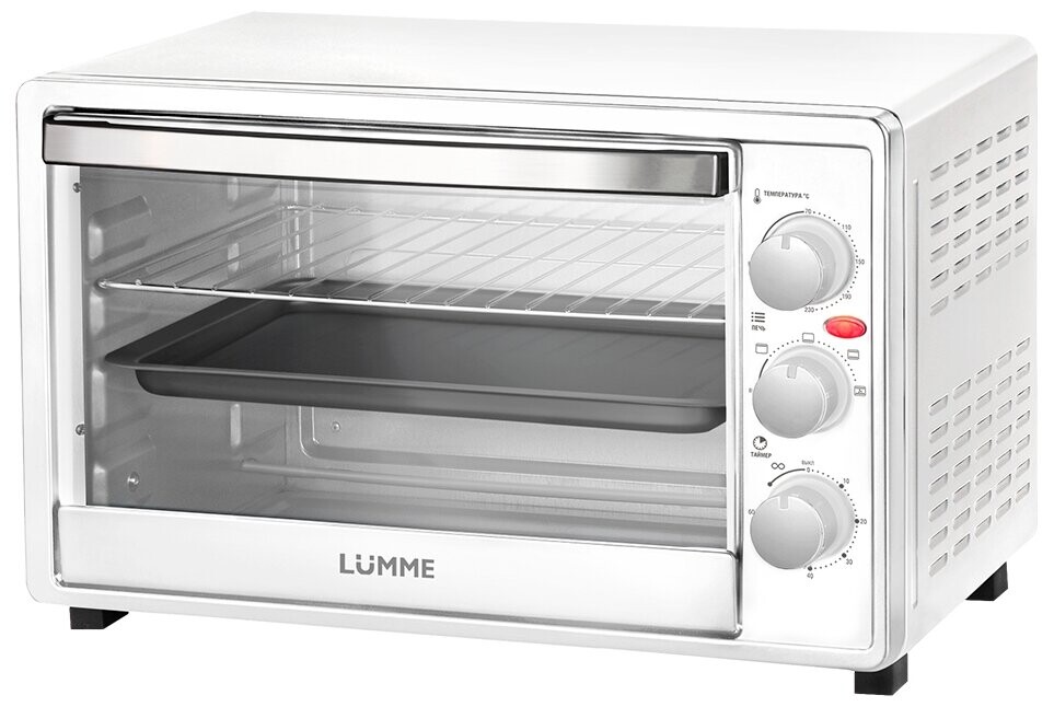 

Мини-печь Lumme LU-1709 белый жемчуг