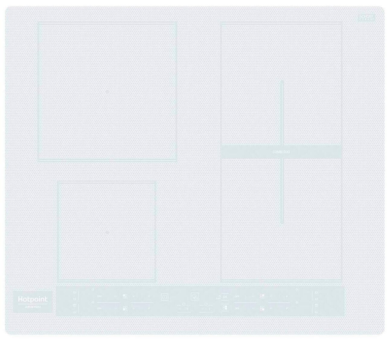 

Электрическая варочная панель Hotpoint-Ariston HB 8460B NE/W