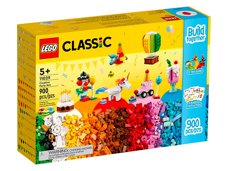 

Конструктор Lego Classic Творческая коробка для вечеринок (11029)