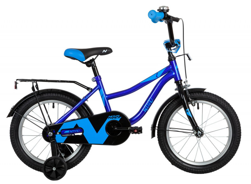 

Велосипед для малышей NOVATRACK 163WIND.BL22 синий