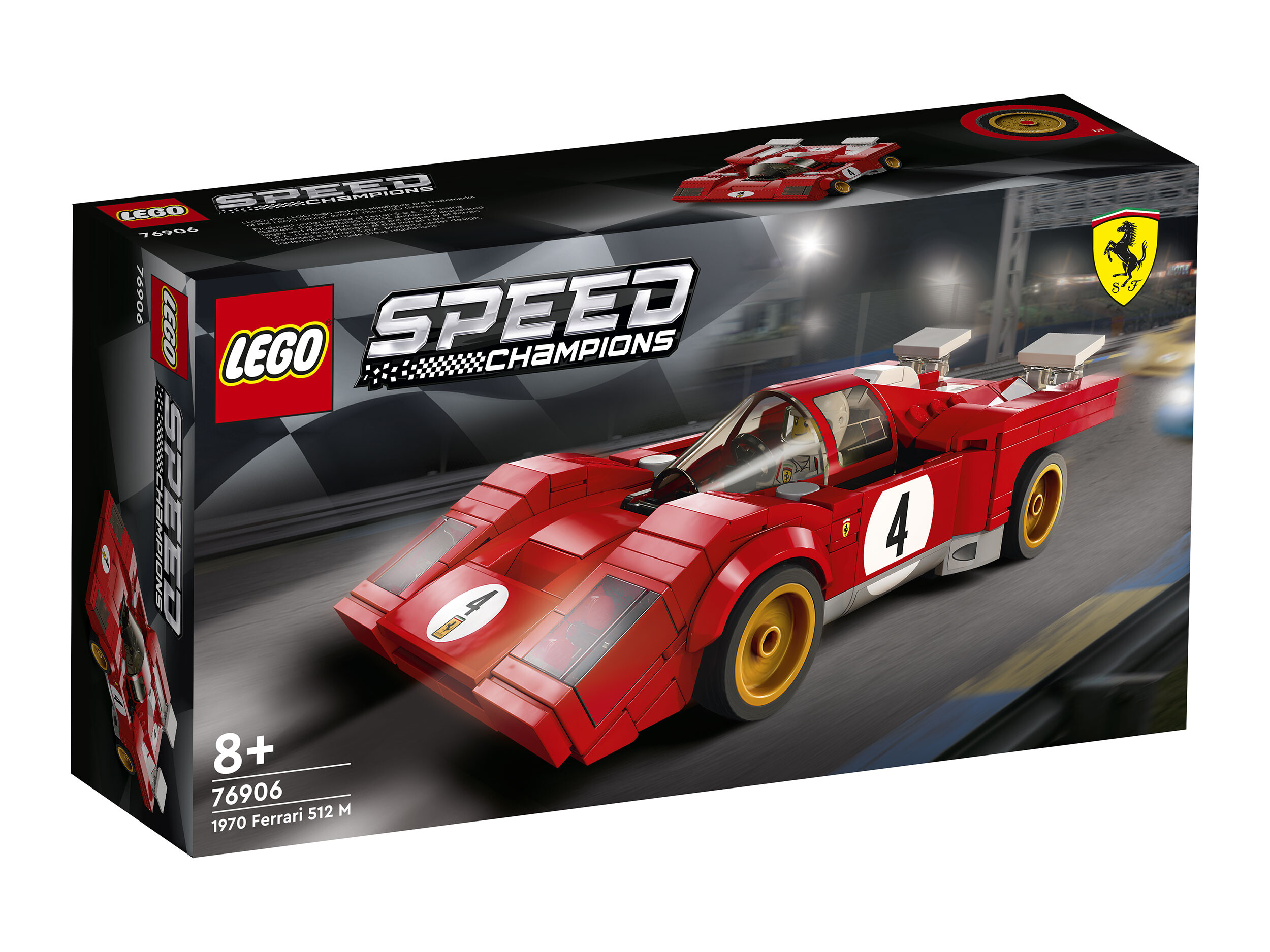 

Конструктор LEGO Speed Champions Ferrari 512 M (76906)