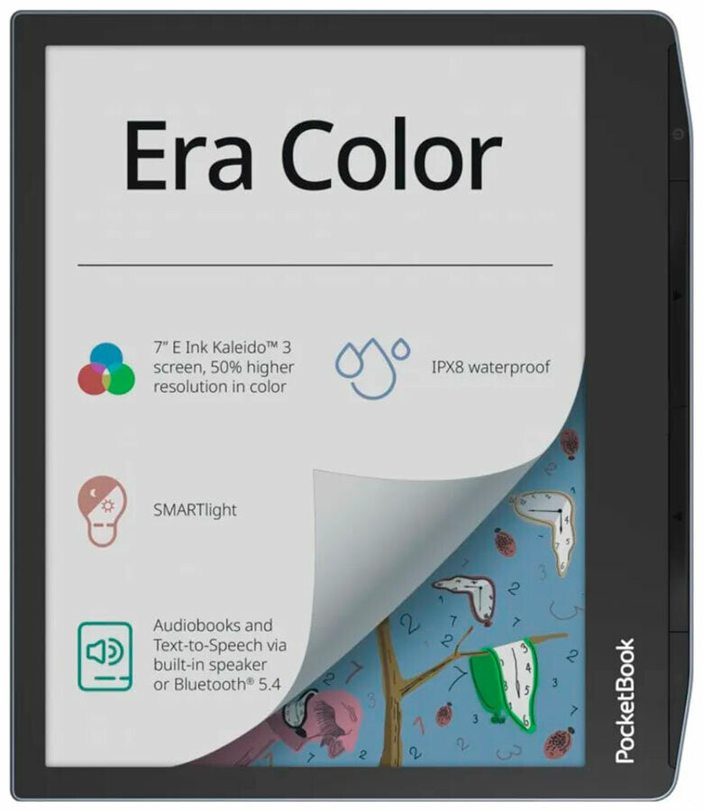 

Электронная книга PocketBook 700 ERA 32Gb Stormy Sea (серебристый) (PB700K3-1-WW)