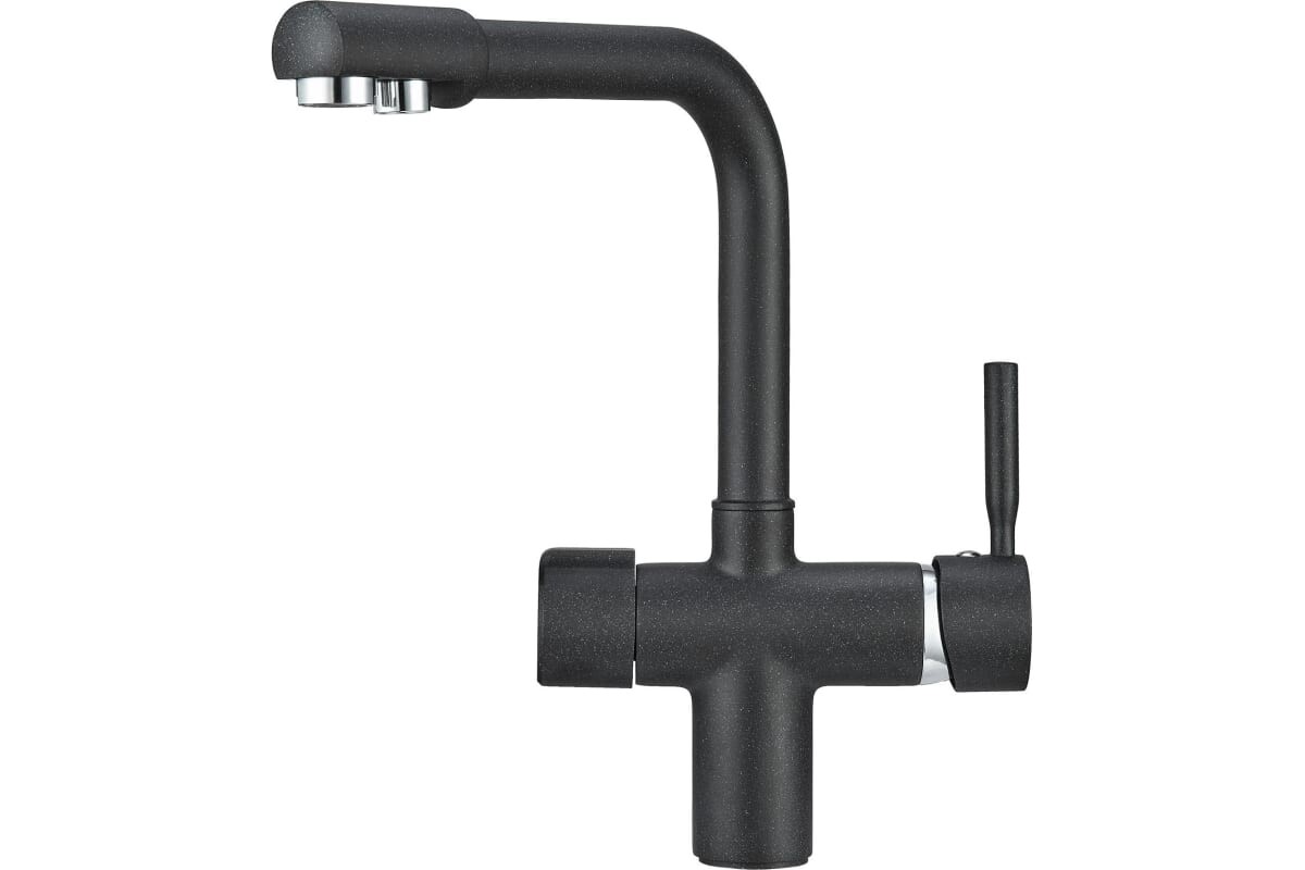 

Смеситель для кухни Point PN3104B черный