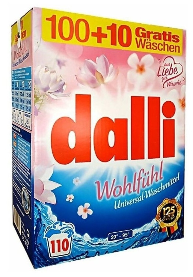 

Средство для стирки Dalli Wohlfuhl 7,15кг (528479)