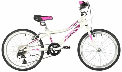 

Велосипед для подростков NOVATRACK 20SH6V.ALICE.WT21 Белый