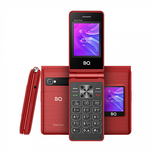 

Телефон BQ 2412 Shell Duo Red