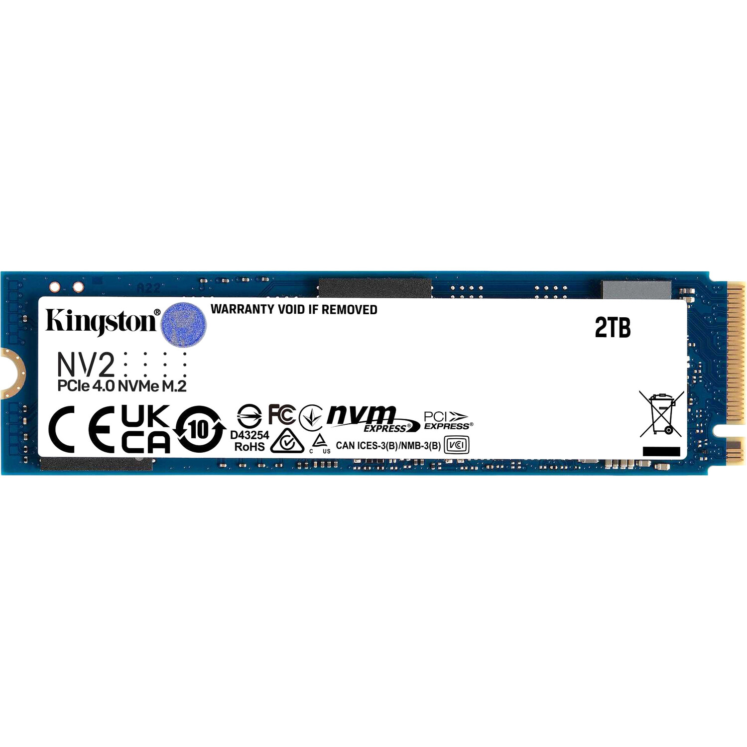 

SSD накопитель Kingston NV2 2Tb (SNV2S/2000G)