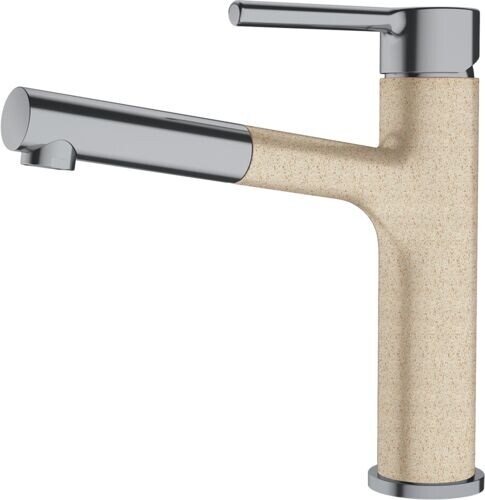 

Смеситель для кухни Franke Centro ВШ сталь/бежевый (115.0621.550)