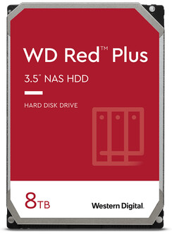 SSD накопитель Western Digital SATA/8TB RED PLUS (WD80EFZZ)