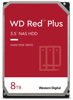 

SSD накопитель Western Digital SATA/8TB RED PLUS (WD80EFZZ)