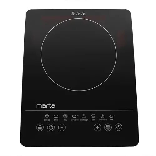 

Настольная плита Marta MT-4217 черный жемчуг