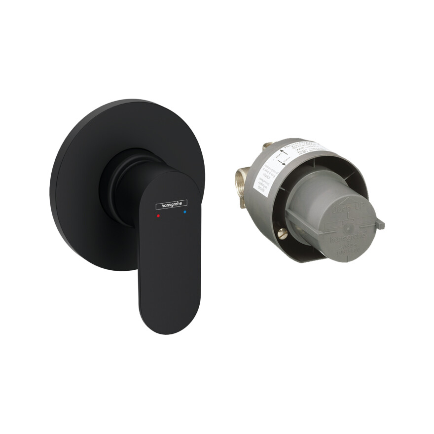 

Смеситель для ванны Hansgrohe Rebris S 72648670 (внешняя и скрытая часть)