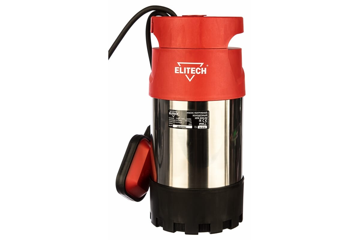 

Насос Elitech НПК 800-30 (Е0805.001.00/195702)