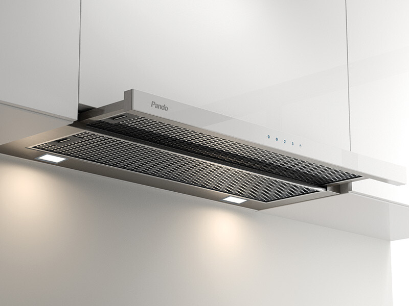 

Встраиваемая вытяжка PANDO IES/60 IX TOUCH CT BLANCO 850 SEC