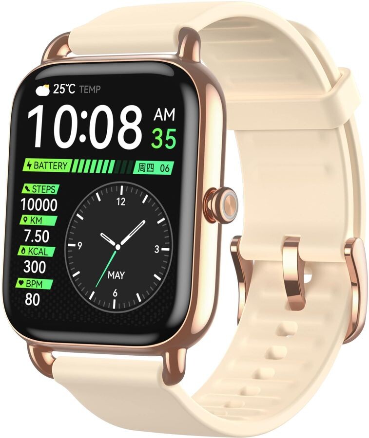 

Умные часы Haylou RS4- LS11 Plus gold (silicon strap)