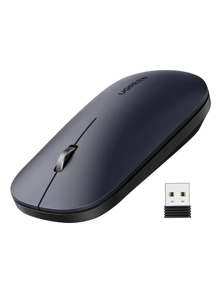 

Компьютерная мышь Ugreen MU001 серо-черный (90372)