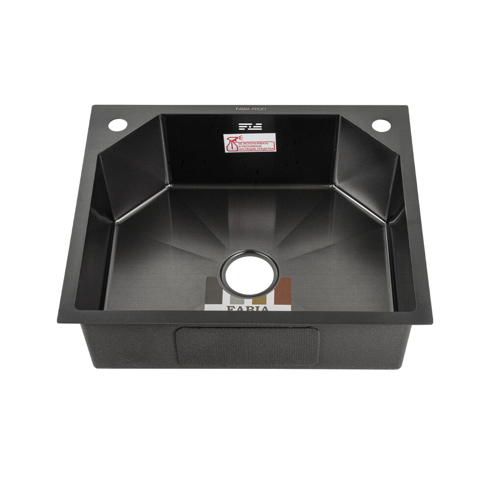 

Кухонная мойка Fabia PROFI 60503LRG графит