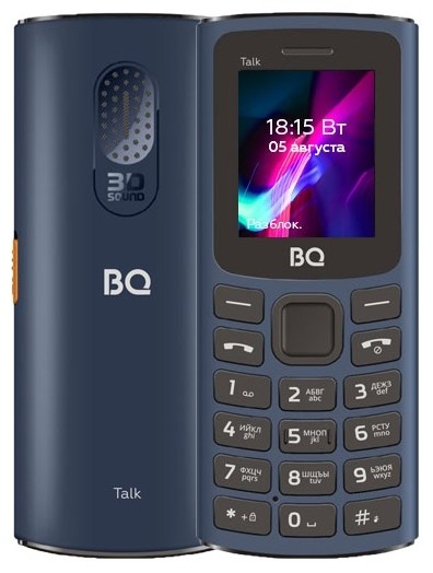 

Телефон BQ 1862 TALK BLUE