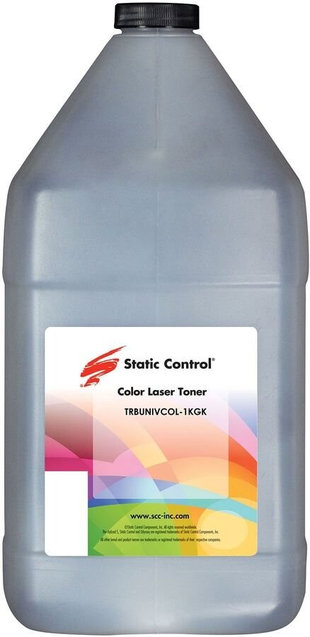 

Тонер Static Control TRBUNIVCOL-1KGK черный 1000гр.