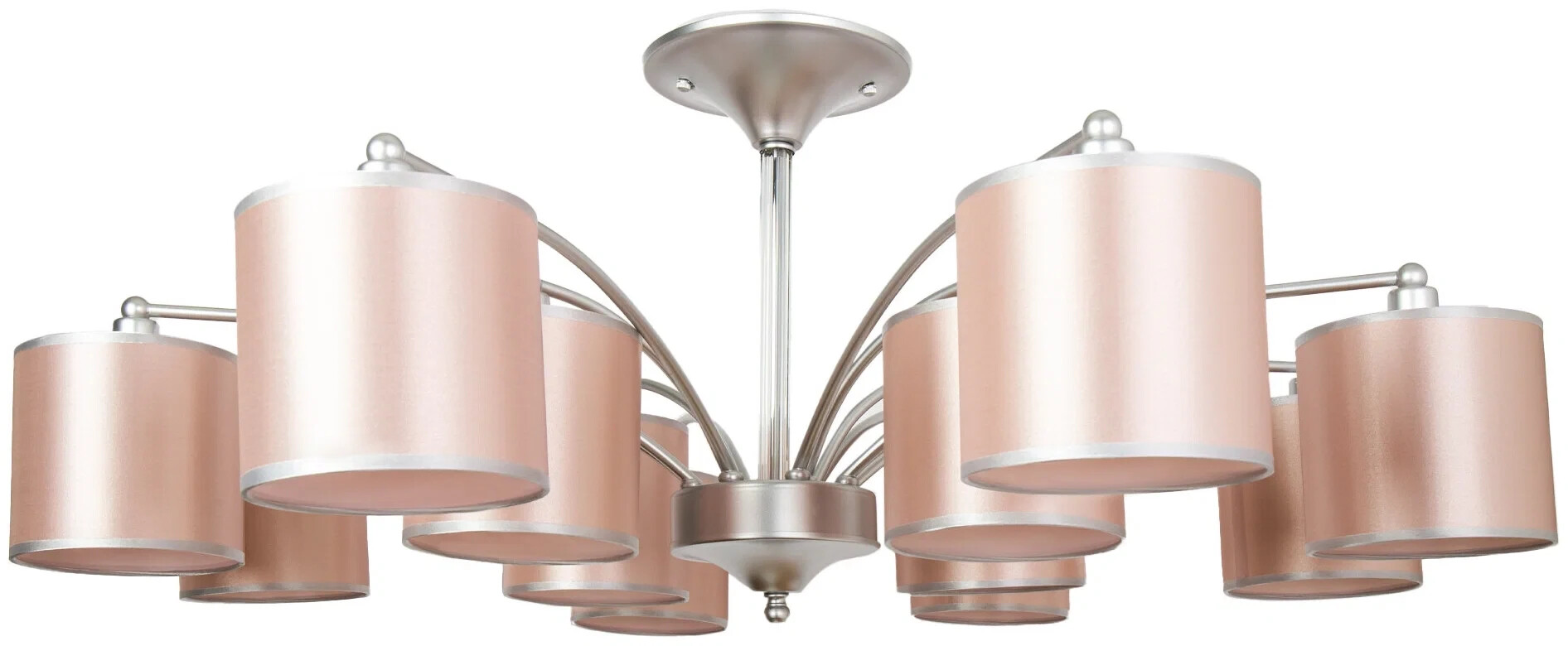 

Люстра Hiper Peach H161-0 розовый/серебро
