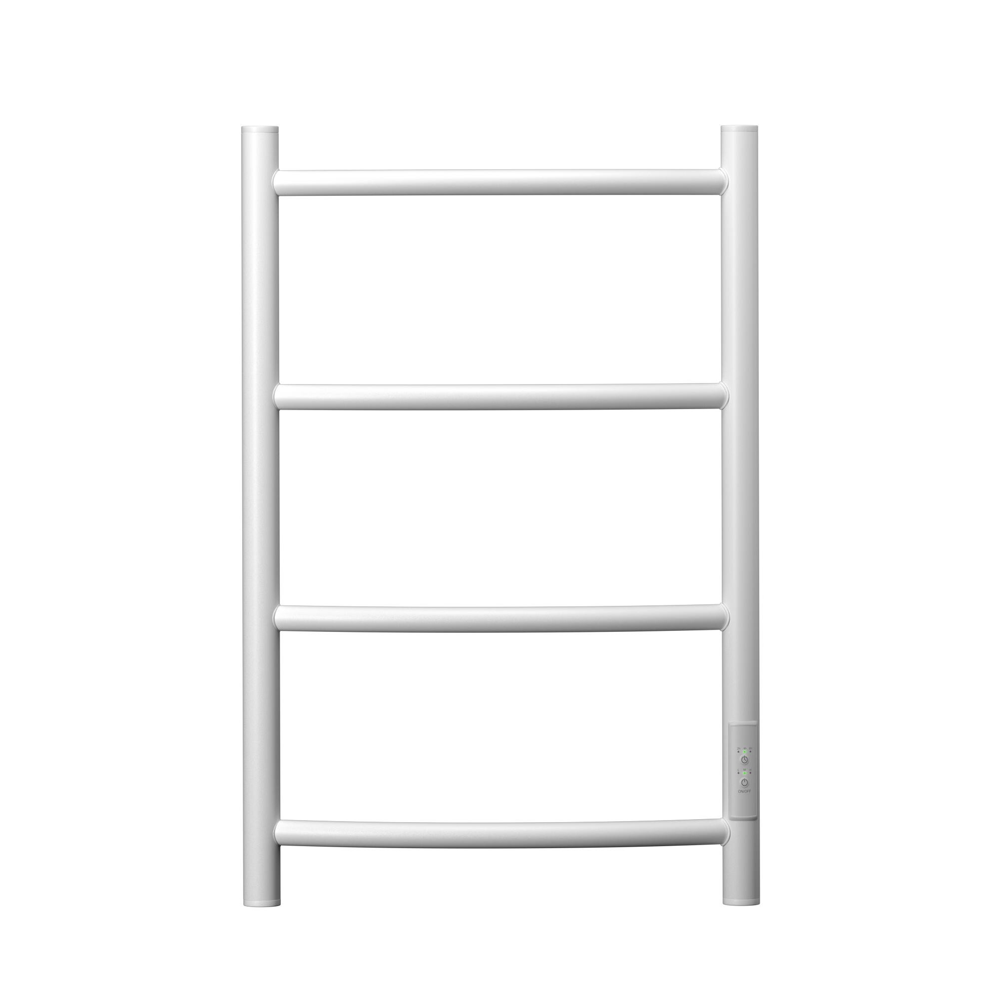 

Полотенцесушитель электрический Point Афина PN04846W П4 400x600 диммер справа, белый