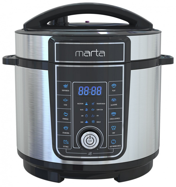 

Мультиварка Marta MT-4325 черный жемчуг